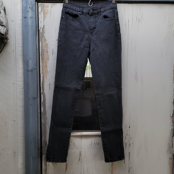 DG2 Skinny Jeans w/Ankle Zip Stonewashed Black 6T - Lots More in Closet! - Picture 1 of 10